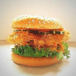 เบอร์เกอร์ไก่กรอบ