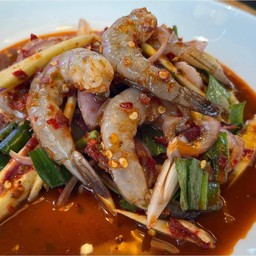 ยำมะม่วงกุ้ง