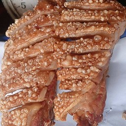 หางหมูทอดกรอบราคา50 บาท