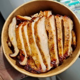 เจี่ยะบุ่ย คอหมูย่างข้าวคั่ว  สูตร homemade