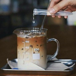 ลาเต้ เย็น