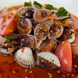 ยำหอยเเครง