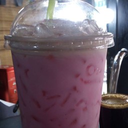 นมเย็นชมพูแก้วจัมโบ้