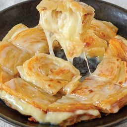 โรตี กลมนุ่ม ดับเบิ้ลชีส....