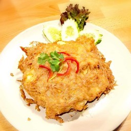 ข้าวไข่เจียวกุ้งสับ