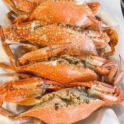 กุ้งเผา ปูม้านึ่ง หมึกซาซิมิ