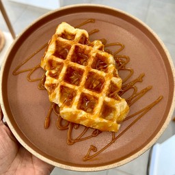 Caramel homemade Croffle