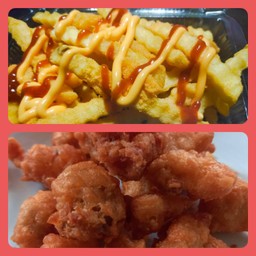 ไก่กรอบเขย่า x เฟรนฟรายเขย่า