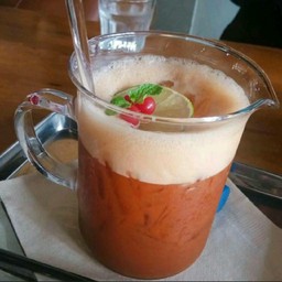 ชาน้ำผึ้ง มะนาว เย็น