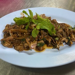 ก้อยคั่วสุกเนื้อ
