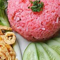 ข้าวผัดซอสแดงไข่โบราณ
