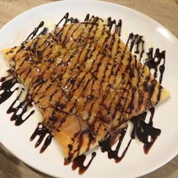 กรอบ ช็อกโกแลต (Roti with Chocolate)