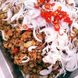 หมูสับคั่วปลาเค็ม