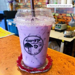 นมสดเผือกปั่น