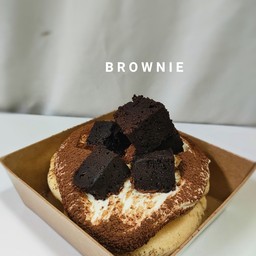 Brownie Souffle Pancake