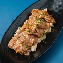 A98.หมูผัดขิง