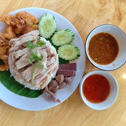 ข้าวมันไก่ผสม