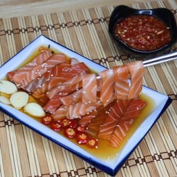 Set เนื้อบราวน์ดองซีอิ๊วเกาหลี+ข้าวญี่ปุ่น+สาหร่าย