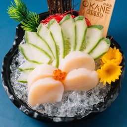 A52.ซาซิมิหอยเชลล์ญี่ปุ่นโฮตาเตะ 4 ชิ้น