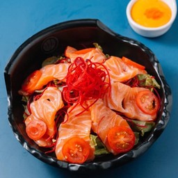 A74.สลัดผักแซลมอน