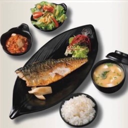 A110.ชุดปลาซาบะย่างเกลือ/ซีอิ้ว