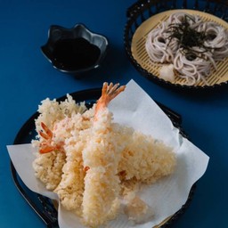 A107.ชุดโซบะเย็น+เทมปุระ