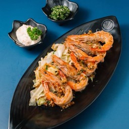 A104.สเต็กกุ้ง