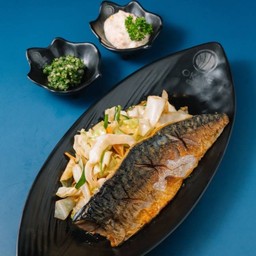 A99.สเต็กปลาซาบะ