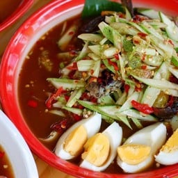 ตำแตงไข่ต้ม