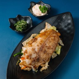 A100.สเต็กปลาดอลลี่