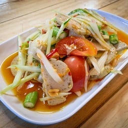 ตำหมูยอ