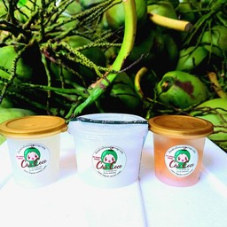 ลูกตาล1 น้ำพร้อมเนื้อ1 สละลอยแก้ว1