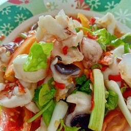 ยำคางหมึก