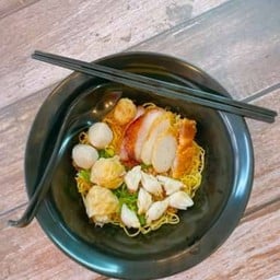 บะหมี่รวม+เกี๊ยวกุ้ง เนื้อปู
