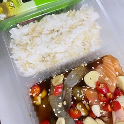 พาขวัญดอง(กุ้งดอง กะเพรา ข้าวเหนียวมะม่วง) พุทธมณฑลสาย 2