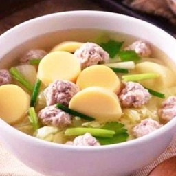 ต้มจืดเต้าหู้หมูสับ