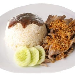 ข้าวมันหมูกระเทียม