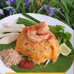 เส้นจันท์ผัดกุ้ง