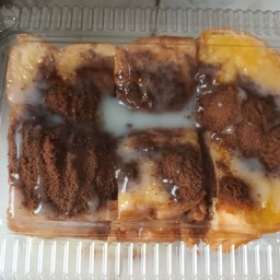 ปังปิ้งเนยนม+ไมโล 3แผ่น