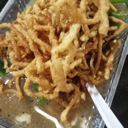 ราดหน้ายอดผัก หน้าด่าน