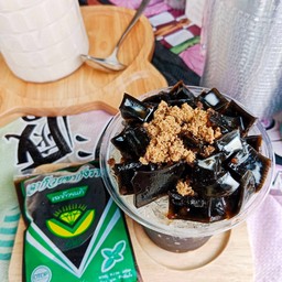 เฉาก๊วยชากังราว-นมสด หน้าร้านชิบะ หน้าร้านชิบะโกดังญี่ปุ่นมือ2