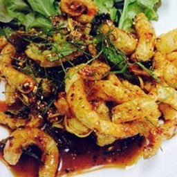 ลาบแค๊ปหมู