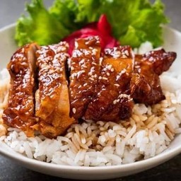 ข้าวไก่ย่างเทอริยากิ