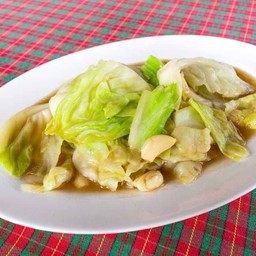 ผัดกระหล่ำน้ำมันหอย (กับข้าว)