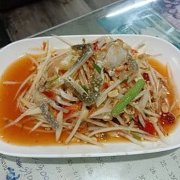 ตำปูม้า+ กุ้งสด