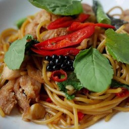 สปาเก็ตตี้ขี้เมาหมู