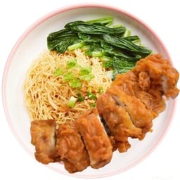 บะหมี่ไก่ทอด