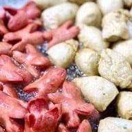 ไส้กรอกแดง & ปลาระเบิด