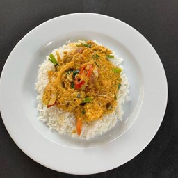 ทะเลผัดผงกะหรี่