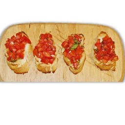 บรูสเกต้ามะเขือเทศ (Bruschetta Pomodoro)